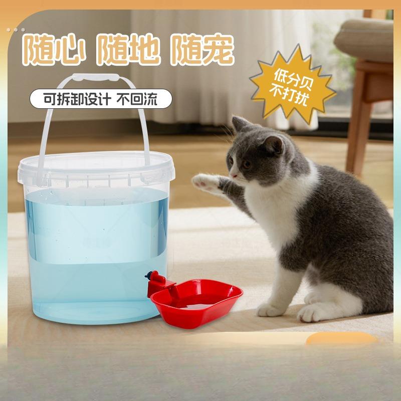 爆火新品猫咪狗狗饮水机宠物自动喂水器大容量水桶饮水器小狗智能
