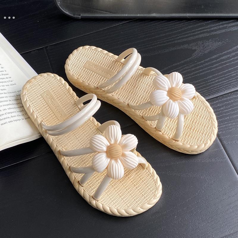 沙滩鞋女款海边可下水外出拖鞋湿水外穿下雨天踩水凉鞋凉拖鞋夏季