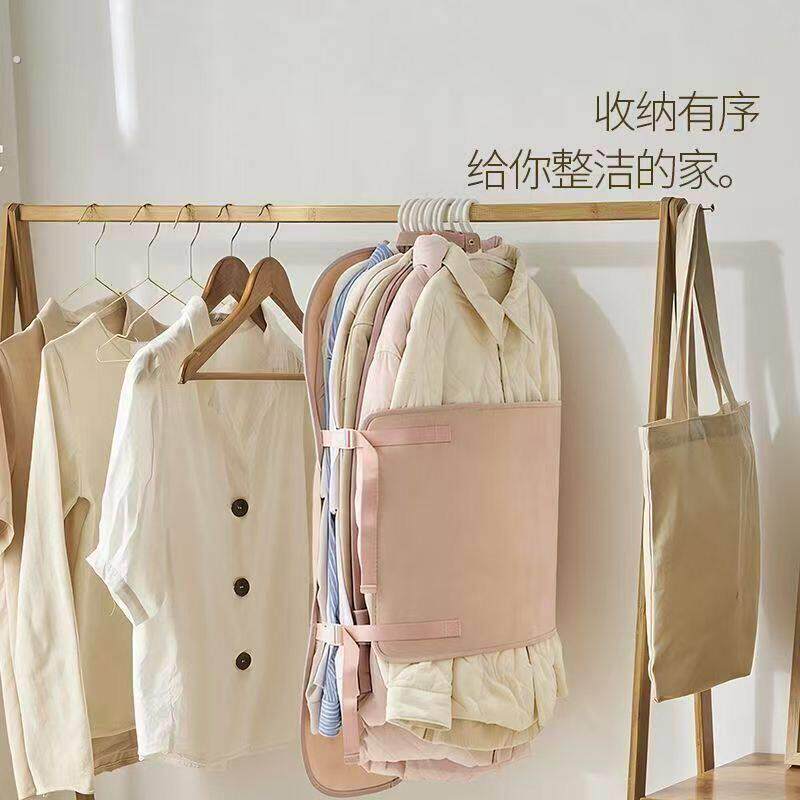 衣物压缩收纳板衣服防尘罩衣柜收纳神器可折叠布艺羽绒服收纳袋