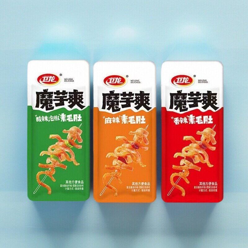 魔芋爽500克香辣麻辣素毛肚 河南特产辣条称重香辣豆制品
