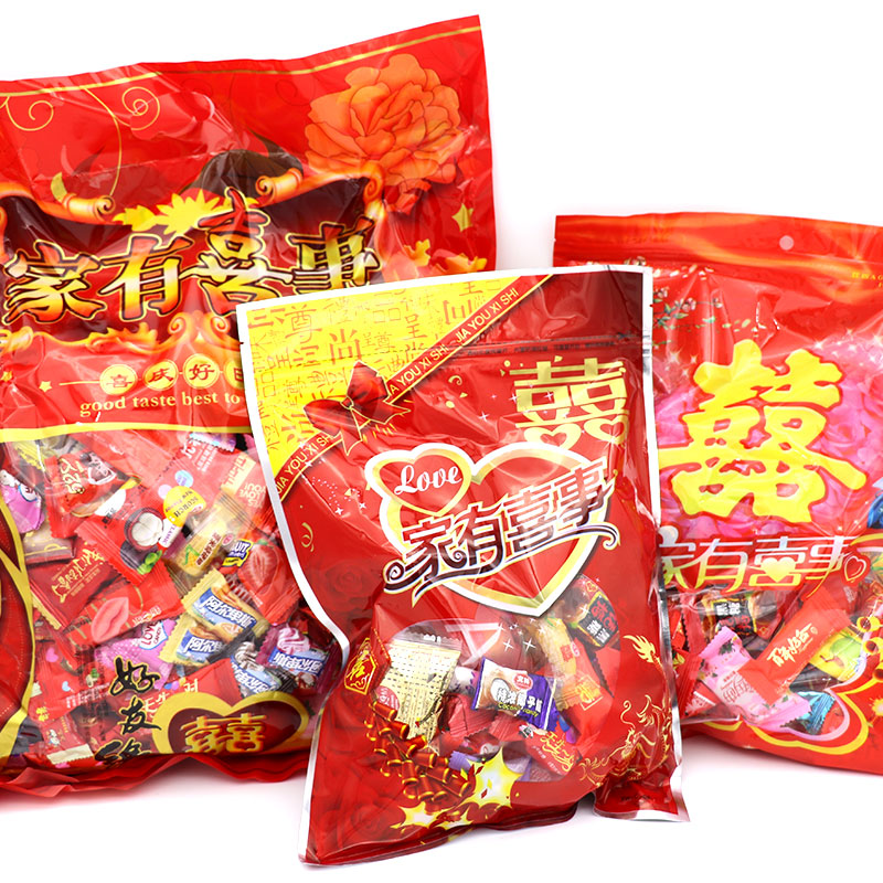 家有喜事混合喜糖 结婚订婚散装喜糖 5斤装口袋喜糖 山东产传统喜