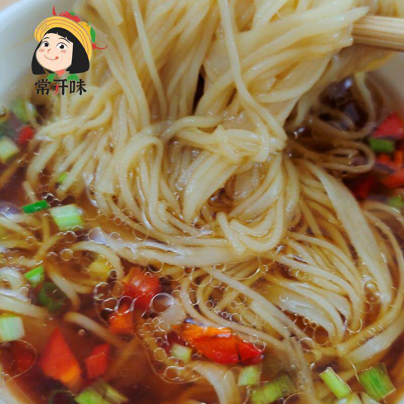 浙江衢州特产美食常山贡面索面银丝面手工挂面面条