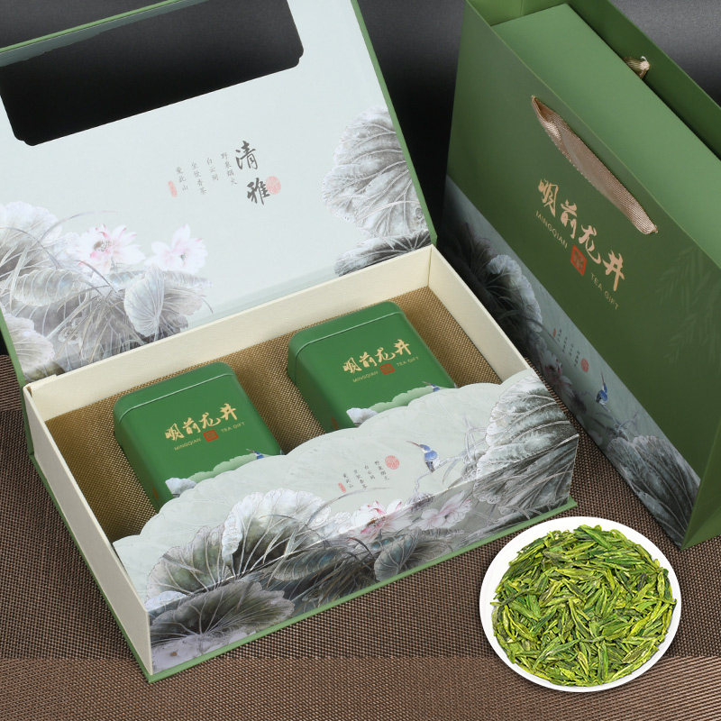 2026年新茶 龙井茶绿茶正宗明前一级茶叶礼盒装过节送礼长辈