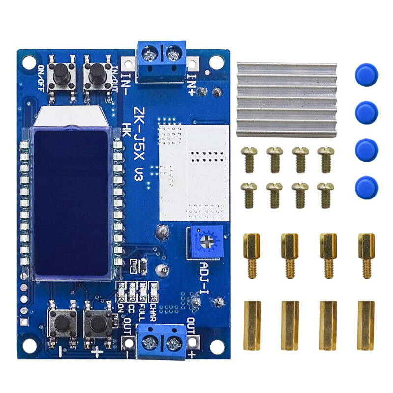 5A数控降压电源模块DCDC可调恒压恒流液晶LCD多显示按键设定电压-封面