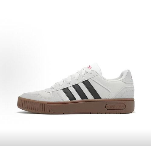 adidas D-PAD 合成革 Classic 舒适百搭小锯齿  低帮 板鞋  灰色