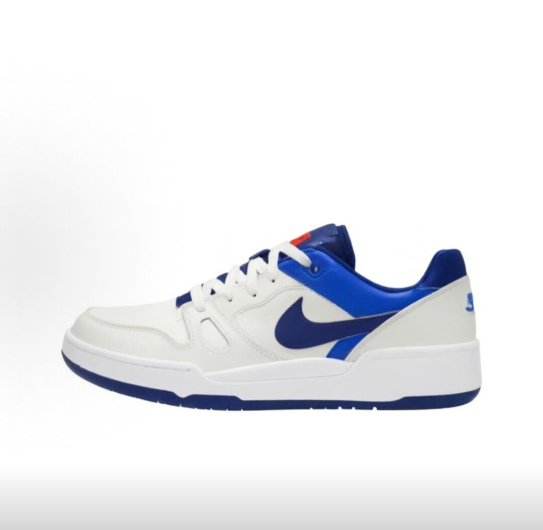 Nike Full Force LO 复古潮鞋 低帮 板鞋 男款 白蓝
