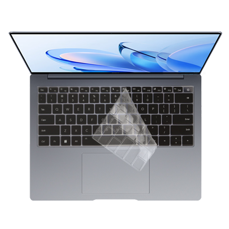 适用荣耀MagicBook14Pro键盘膜2023款按键防尘垫罩GLO-G561电脑键位硅胶保护套14.2英寸笔记本钢化屏幕膜配件