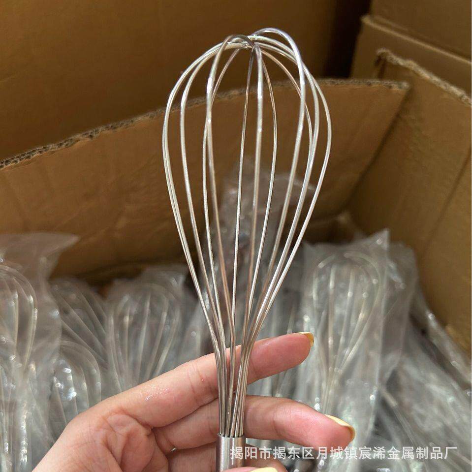304锈不钢胡打桃木打蛋器 搅手动鸡胡桃木打蛋拌器奶油发器烘焙厨