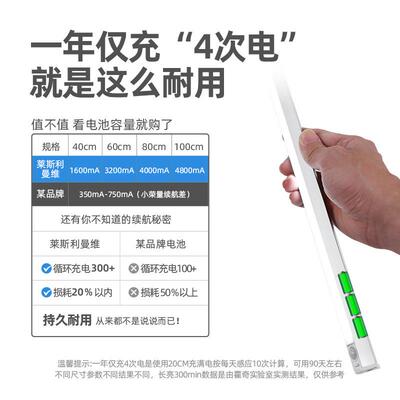 衣柜感应灯门即亮充电款ld自动免插电开吸直FCS角感应e灯磁条