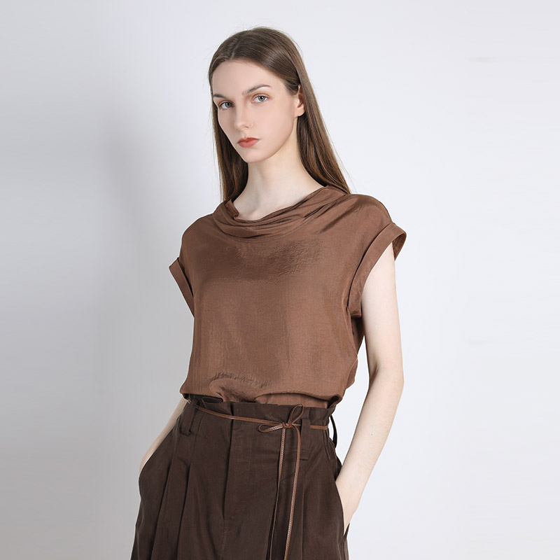 25夏新品罩衫时尚休闲衬衫短款