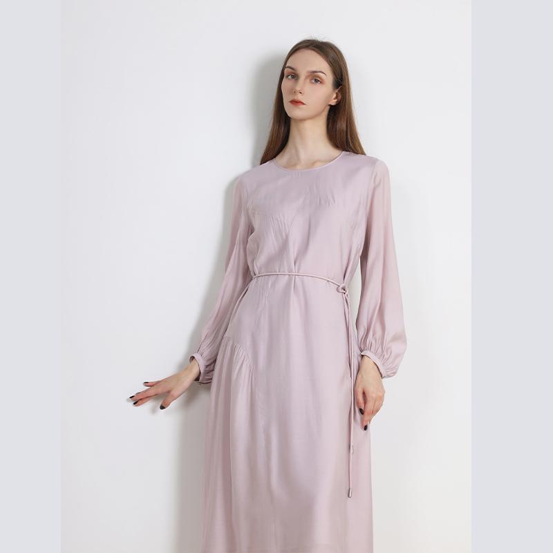 气质CLY51004简约风文艺连衣裙