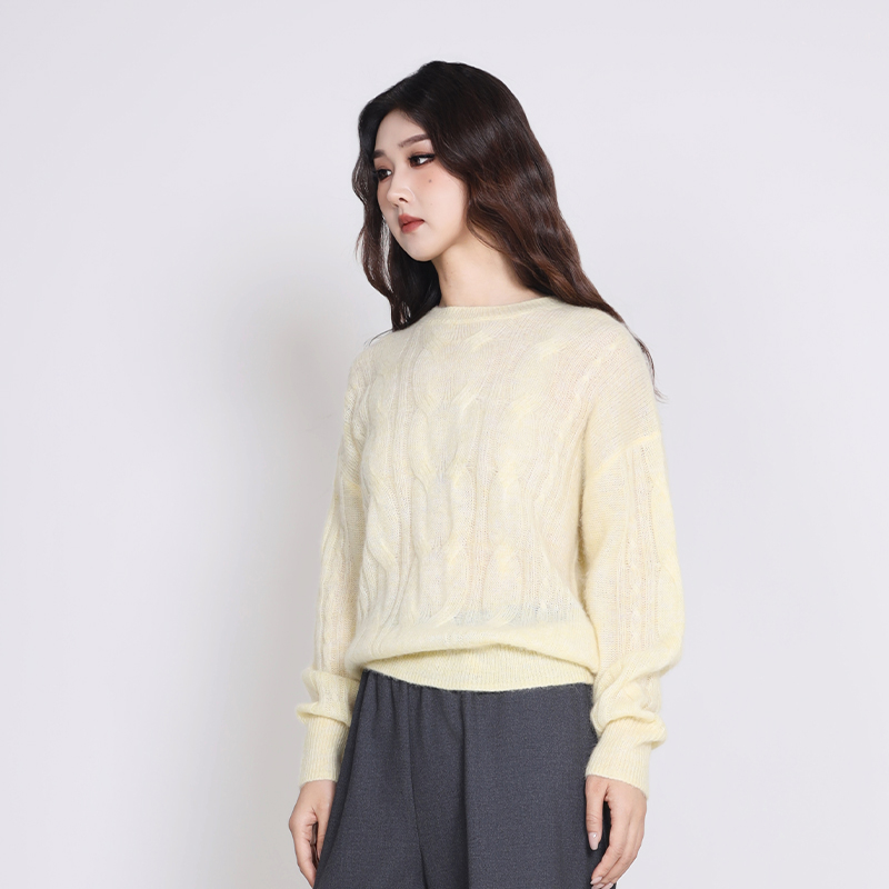 简表达25冬新款毛衫复古毛衣