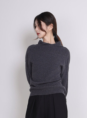 Jane express/简表达25冬新款简约时尚针织衫气质百搭DMS51003