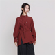 Jane 衬衣宽松休闲上衣女CCY61003 红色系修身 express 简表达新款