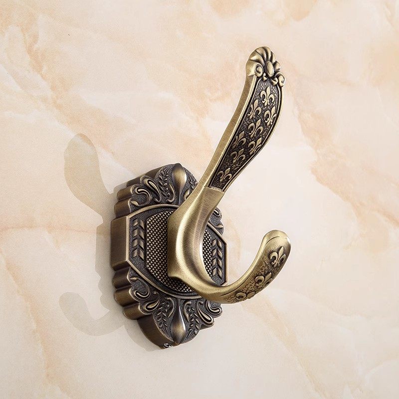 仿古门后玄关挂钩法式复古做旧衣帽钩卫生间壁挂打孔单钩挂衣钩,家装主材,挂钩/挂衣钩,淘宝优惠券,粉丝福利购,淘宝优惠卷