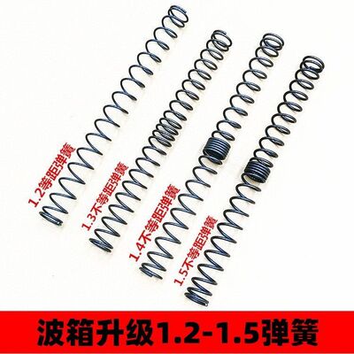 军典CQB司马M4波箱G36改装1.4弹簧416卷毛MP5金属AUG零配件AK47缸