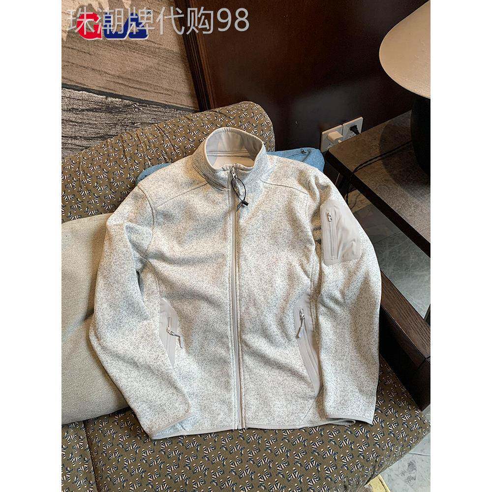 户外开衫卫衣男士外套2025新款春秋冬季登山服冲锋衣内搭夹克男款