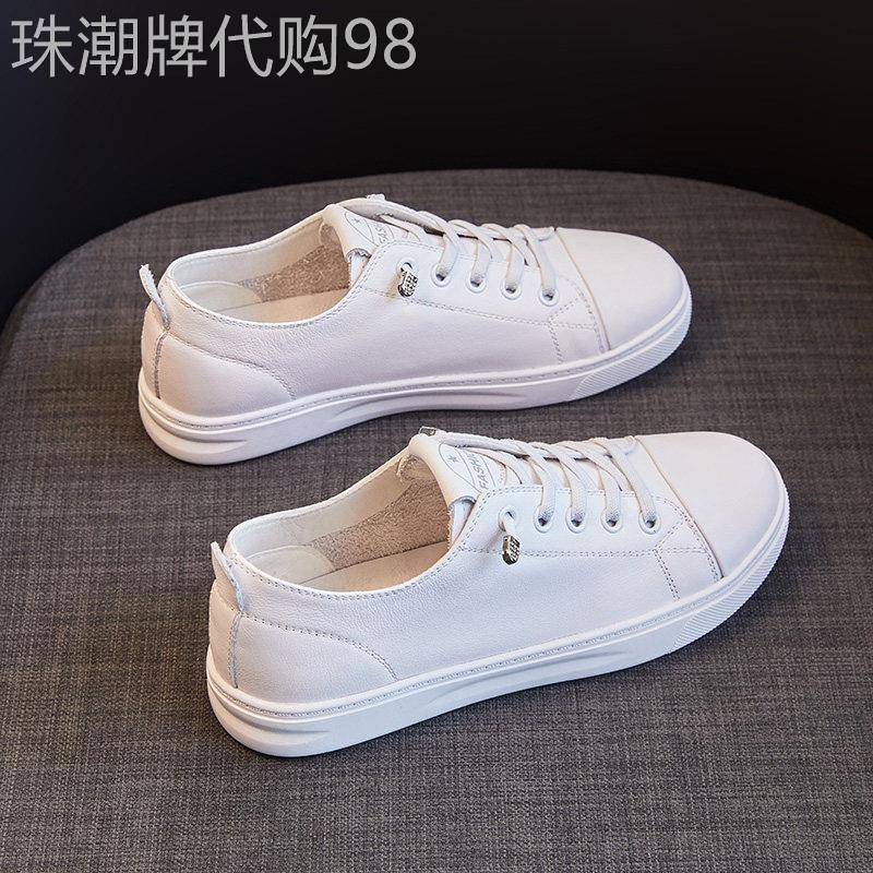 Mostarsea是爆炸性的,容易穿~软底白色女鞋2025新款秋季多功能平