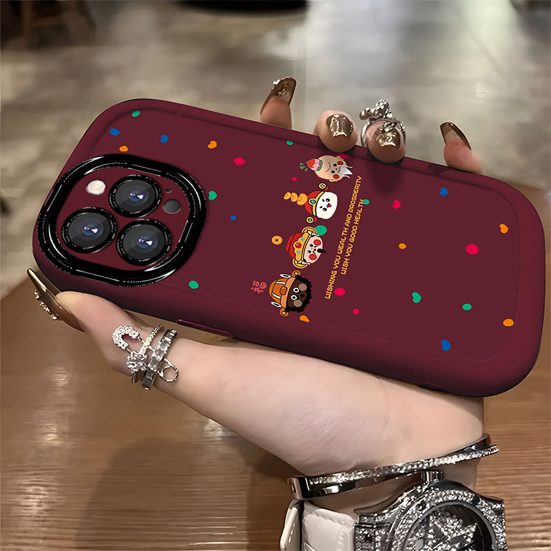 2025新年款蛇年红色手机壳