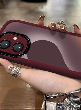 渐变爱心荣耀100pro手机壳荣耀90新款荣耀80女款简约荣耀70硅胶荣耀60pro防摔软壳50pro全包保护套荣耀200pro