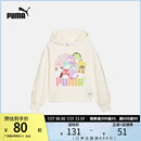 连帽上衣628045puma官方奥莱 运动卫衣儿童SQUISHMALLOWS联名款