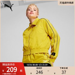 JACKET PUMA彪马 TRACK PLAY.LOUD. 629113 女休闲拼色拉链外套T7