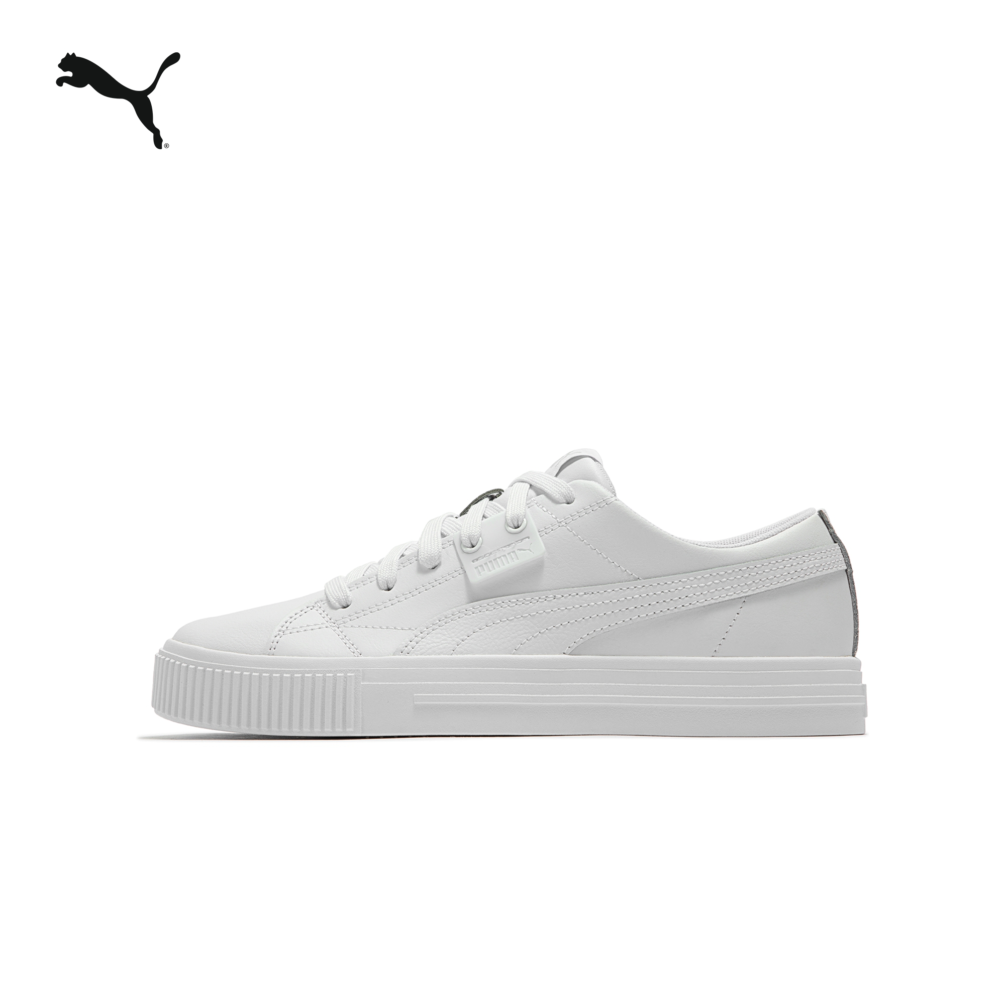 低帮休闲板鞋EVER男女黑白复古经典小白鞋384824彪马puma官方奥莱