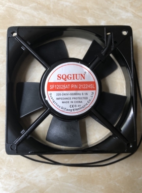 SF12025AT 2122HSL 轴流风机 220-240V 静音12CM机柜机箱散热风扇