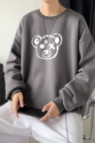 Y2458P38港风21秋季新款动漫圆领卫衣男潮流宽松青少年休闲外套，男装卫衣，星座510A-6