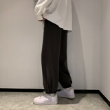 K2756P55秋冬卫裤男裤子宽松百搭束脚休闲长裤休闲裤运动裤，男装休闲裤，星座510A-6