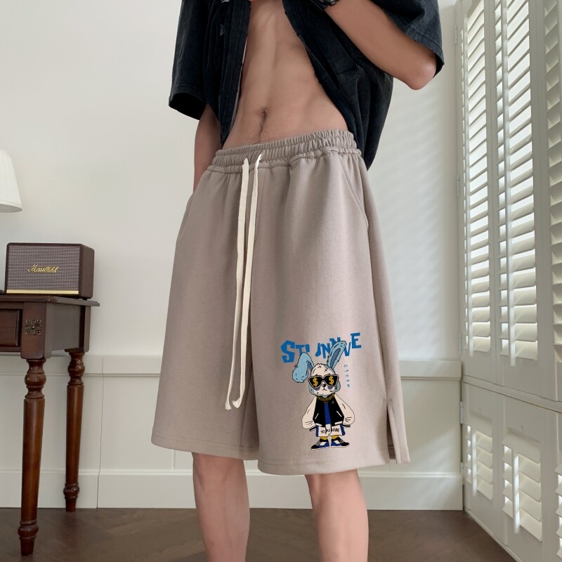 DK6656P39短裤58直播品质华棉短裤夏季宽松阔腿中裤透气短,男装休闲裤,星座510A-6