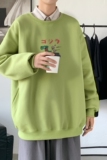 Y2446P38春秋季新款圆领卫衣男宽松套头衫港风休闲外套ins潮，男装卫衣，星座510A-6