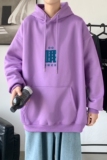 L2483P48卫衣男秋冬新款潮趣文字印花潮流休闲帅气连帽外套，男装卫衣，星座510A-6