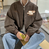 JK5396P85美式高街复古刺绣棒球服男生春秋季ins潮牌宽松嘻哈学生，男装夹克，星座510A-6