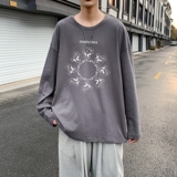 TC5184P30卫衣男潮流秋款衣服宽松运动套头圆领春秋季新款上衣服，男装T恤，星座510A-6