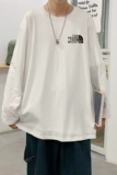 C2706P30潮牌长袖纯棉t恤秋季体恤宽松潮流潮趣文字印花宽松T恤，男装T恤，星座510A-6