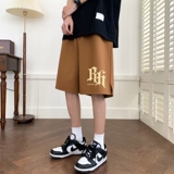 DD6312P28控39夏季宽松阔腿中裤速干透气休闲运动短裤五分裤，男装休闲裤，星座510A-6