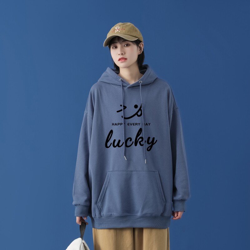 L2559P48中性模特运动帽衫宽松薄外套卫衣新款2021秋冬连帽卫衣,男装卫衣,星座510A-6