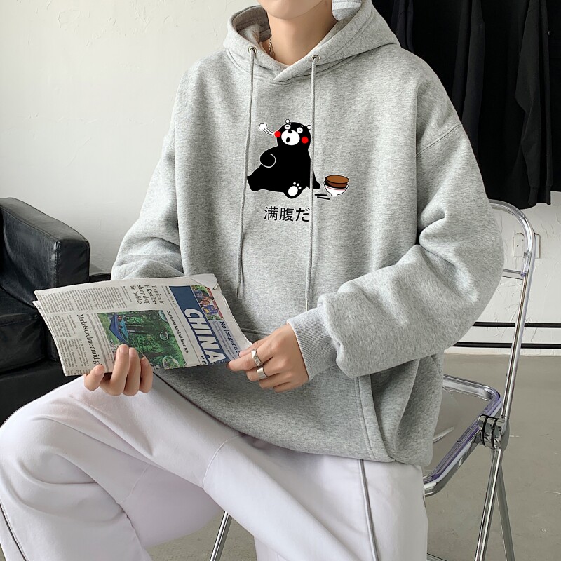 L2411P48秋卫衣2021秋新款港风ins连帽套头印花卫衣外套学生男女,男装卫衣,星座510A-6