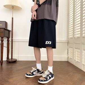DD6311P28控39 夏季宽松阔腿中裤速干透气休闲运动短裤五分裤图片