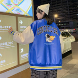 JK5219P105港风宽松夹克流行长袖外套流行男装休闲印花连帽夹克，男装夹克，星座510A-6