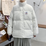MY5561P85湖蓝色立领棉服男冬季oldschool学生面包服潮流加厚保暖，男装棉衣，星座510A-6