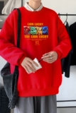 Y3258P45港风模特秋新款港风ins外套学生男卫衣圆领套头印花卫衣，男装卫衣，星座510A-6
