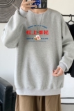 Y2418P38春秋季新款圆领卫衣男宽松套头衫港风休闲外套ins潮，男装卫衣，星座510A-6