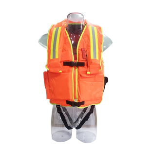 消防专用气胀式救生衣便携钓鱼浮潜矶钓大浮力背心自动充气救生衣