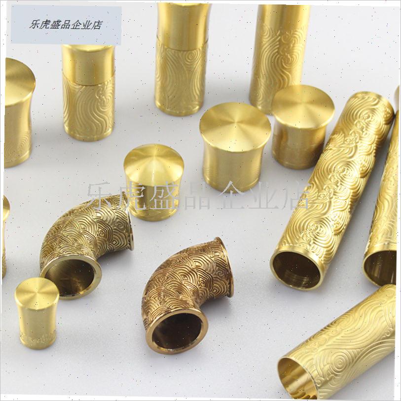 铝合金雕花护套新红木中式家z具沙发椅子扶手套封底大小头配件脚.