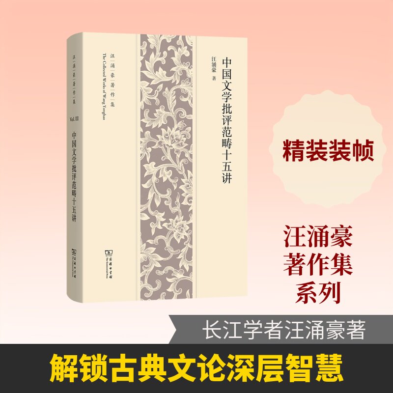 中国文学批评范畴十五讲汪涌豪著9787100263849书籍\/杂志\/报纸/文学/文学理/学评论与研究