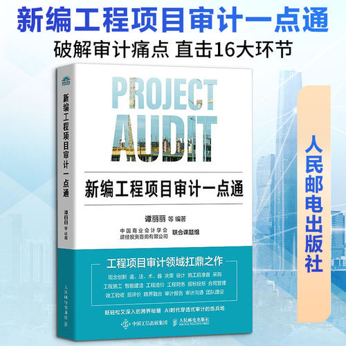 新编工程项目审计一点通谭丽丽 等 编著 编9787115694041书籍\/杂志\/报纸/经济/统计 审计