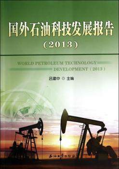 国外石油科技发展报告:2013吕建中主编9787518301027工业/农业技术/石油 天然气工业