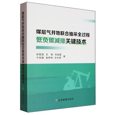 煤层气井地联合抽采全过程低负碳减排关键技术苏现波 ... [等] 著 著9787523704189书籍\/杂志\/报纸/自然科学/地质学